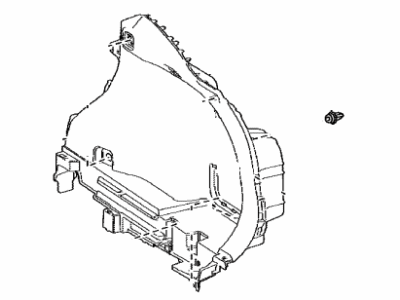 Toyota 64730-42151-C0 Panel Assembly, Deck Tri