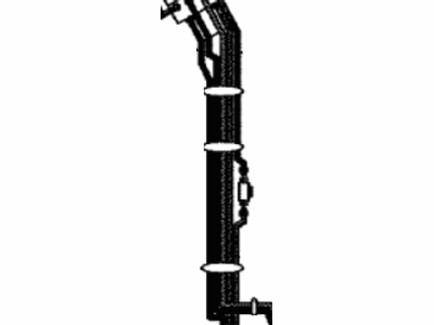 Toyota 47312-42430 Tube,  Front Brake,  NO.2