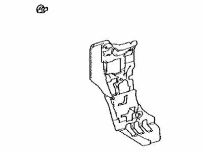 Toyota 55241-42010 Silencer,  Front Panel Side,  No.1 RH