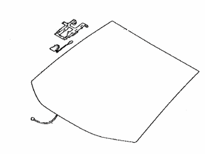 Toyota 56101-42902 Glass,  Windshield