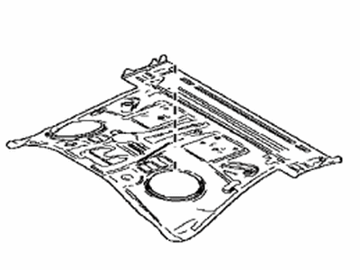 Toyota 58211-42020 Pan, Ctr Floor