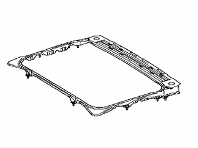 Toyota 63142-42060 Reinforcement,  Roof Panel,  NO.2