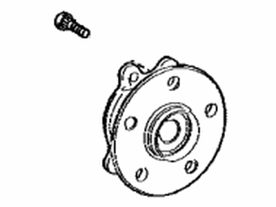 Toyota 43550-33050 Hub Sub-Assembly, Front Axle, Passenger Side