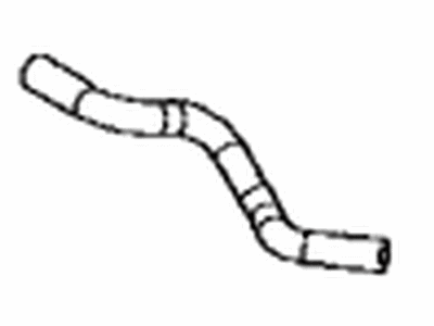 Toyota 16282-25070 Hose,  Water By-Pass,  No.5