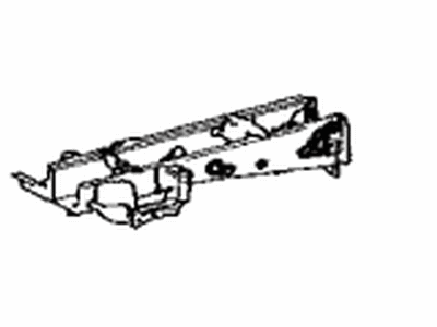 Toyota 57604-42040 Member Sub-Assy,  Rear Floor Side,  Rear LH