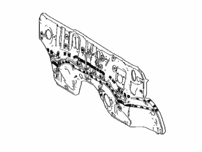 Toyota 55101-42550 Panel Sub-Assy,  Dash