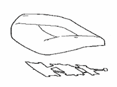 Toyota 71071-42C61-A4 Cover,  Front Seat Cushion,  RH(For Separate Type)