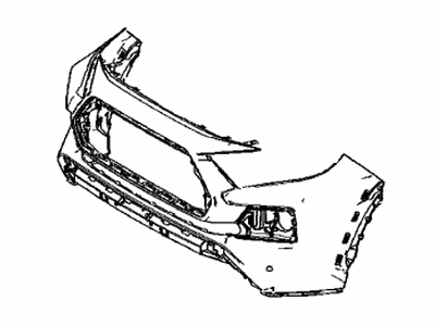 Toyota 52119-4A919 Cover,  Front Bumper