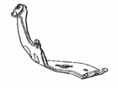 Toyota 87212-42080 Duct,  Air,  Rear NO.1