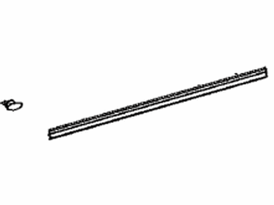 Toyota 67863-42040 WEATHERSTRIP, Fr Doo