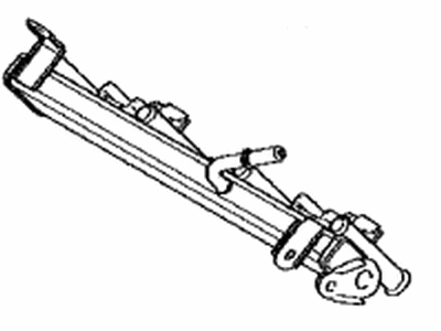 Toyota 23814-25021 Pipe Sub-Assy,  Fuel Delivery