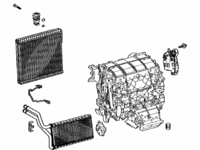 Toyota 87050-33C20 Radiator Assembly, Air Conditioner