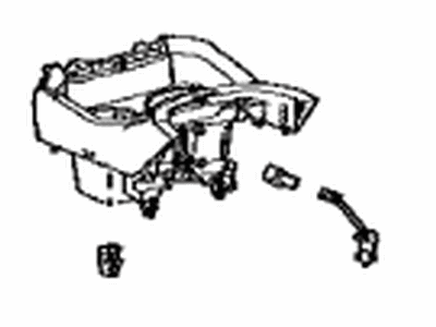 Toyota 58803-42050-C5 Box Sub-Assembly, Console Cup Holder