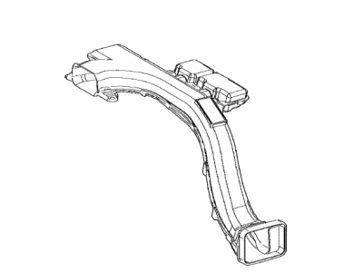 Toyota 17750-25040 Inlet Assy,  Air Cleaner