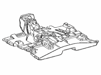 Toyota 58511-42040 Mat,  Floor,  No.1