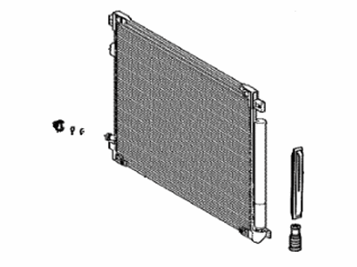 Toyota 884A0-33010 Condenser Assy,  Cooler