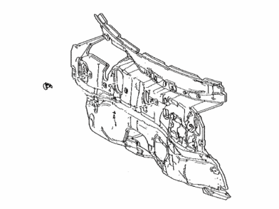 Toyota 55210-42280 Insulator Assembly, Dash Panel