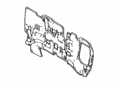 Toyota 55223-48230 Insulator,  Dash Panel,  Outer