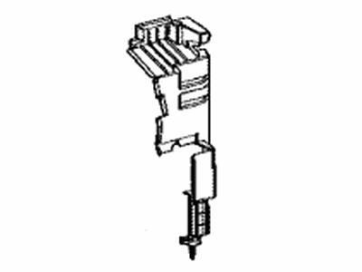 Toyota 16595-25120 Guide, Radiator Air