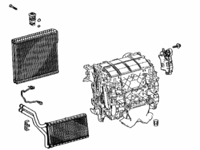 Toyota 87050-33C30 Radiator Assembly, Air C