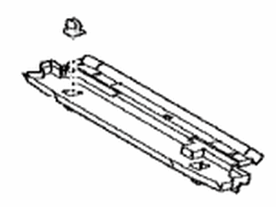 Toyota 16592-25030 Guide,  Radiator Air,  No.3