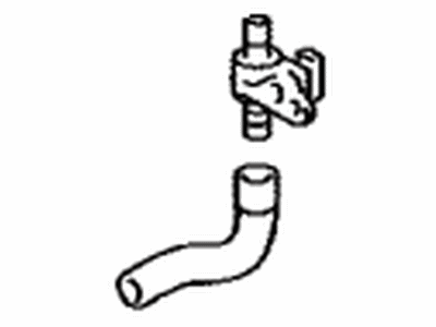 Toyota 16260-25010 Hose Assy,  Water By-Pass