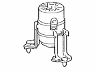 Toyota 12361-25090 Insulator,  Engine Mounting,  Front(For Transverse Engine)