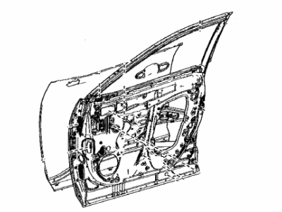 Toyota 67002-42190 Panel Sub-Assembly, Fr D