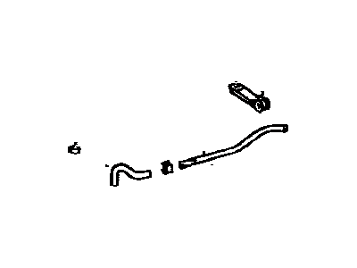 Toyota 77028-33010 Tube Sub-Assembly, Fuel Tank Breather