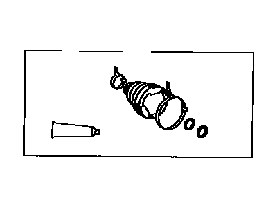 Toyota 43030-06010 Front Cv Joint Inboard, Right