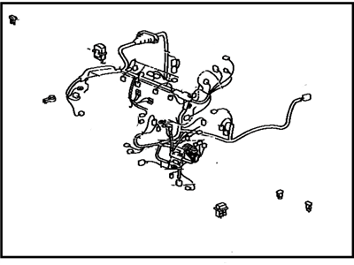 Toyota 82121-06150 Wire, Engine