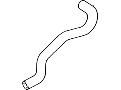 Toyota 16572-58040 Hose, Radiator, Outlet