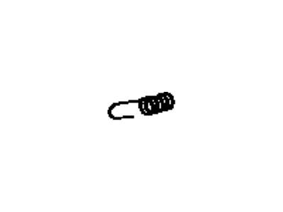 Toyota 90507-16009 Spring,  Tension(For Parking Brake Shoe Return Rear)