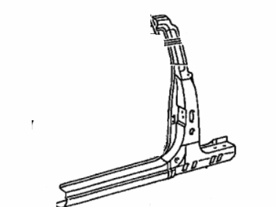 Toyota 61312-20330 Pillar,  Center Body,  Outer LH