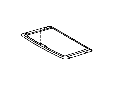 Toyota 63306-20050-B0 Trim Sub-Assembly, Sunshade