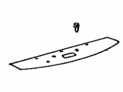 Toyota 64330-2D060-C0 Package Tray Trim Toyota 64330-2D060-C0 Package Tray Trim