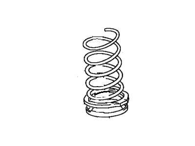 Toyota 48158-20100 Spring Insulator, Front