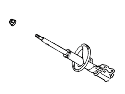 Toyota 48530-29285 Absorber Assembly, Shock, Rear Passenger Side