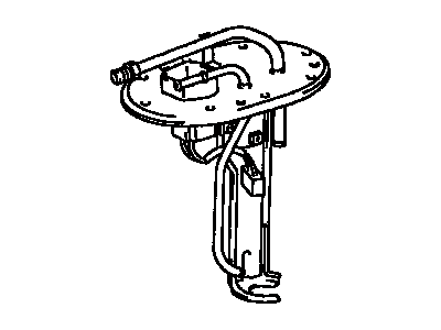 Toyota 23206-74720 Bracket,  Fuel Pump