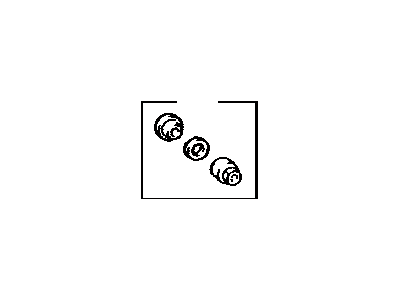 Toyota 04423-33030 Fitting Kit, Tire Pressure Monitor Or Balancer Valve