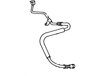 Toyota 23801-62080 Pipe Sub-Assy,  Fuel,  NO.1