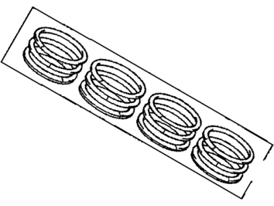 Toyota 13013-62110 Ring Set,  Piston