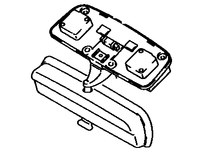 Toyota 87810-34030-E1 Mirror Assy,  Inner Rear View