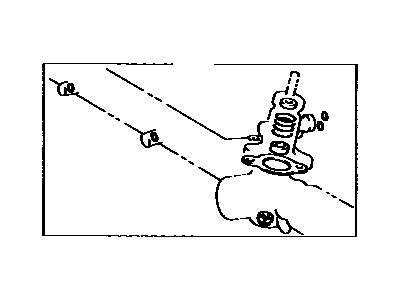 Toyota 04455-10020 Gasket Kit,  Power Steering Control Valve Overhole