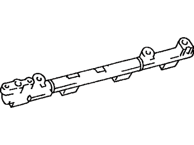 Toyota 23807-75021 Pipe Sub-Assy,  Fuel Delivery