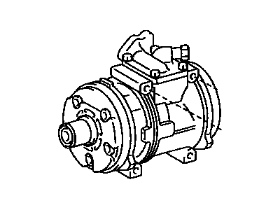 Toyota 88320-34010 Compressor Assy,  Cooler