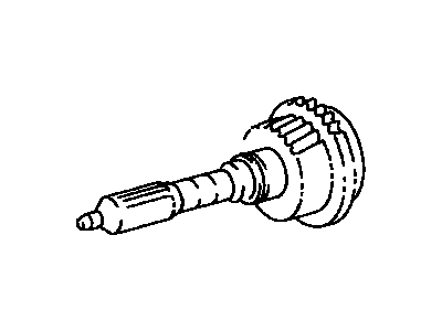 Toyota 33301-35090 Shaft, Input