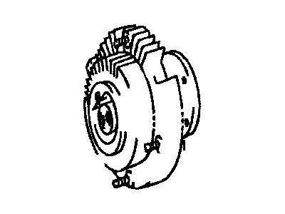 Toyota 16210-62010 Coupling Assy,  Fluid