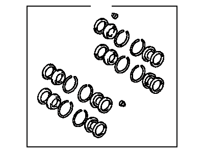 Toyota 04479-04021 Cylinder Kit,  Disc Brake,  Front