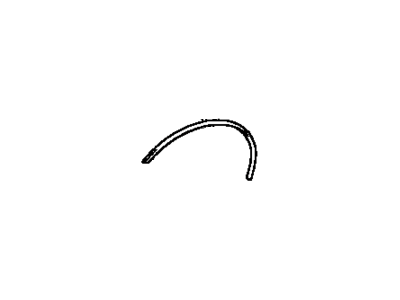 Toyota 75696-35010 Pad,  Front Wheel Opening Extension,  NO.3